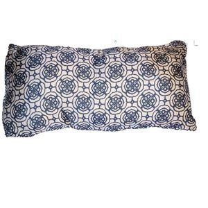 Large Decorative Pillow Geometric Shimmer Highlights 23 in. Long